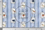Lade das Bild in den Galerie-Viewer, Premium BIO French Terry "Jeansoptik" Juice klein 0,1 m