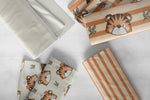 Lade das Bild in den Galerie-Viewer, Supersoft Premium BIO Jersey "Kotora" Streifen klein 0,5 m