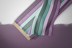 Lade das Bild in den Galerie-Viewer, Lycra "Ocean Treats" Streifen 0,5 m Lager GEDREHT