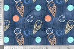 Lade das Bild in den Galerie-Viewer, Premium BIO French Terry "Jeansoptik" Smilecream True Denim 0,1 m