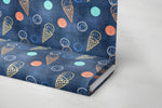 Lade das Bild in den Galerie-Viewer, Premium BIO French Terry "Jeansoptik" Smilecream True Denim 0,1 m