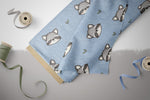 Lade das Bild in den Galerie-Viewer, Design "Waschbärchen Denim" 0,5 m