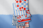 Lade das Bild in den Galerie-Viewer, Supersoft Premium BIO French Terry "Italian Tomatoes" klein 0,5 m
