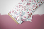 Lade das Bild in den Galerie-Viewer, Supersoft Premium BIO Jersey "Candy Land" white 0,5 m
