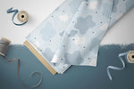 Lade das Bild in den Galerie-Viewer, Supersoft Premium BIO Jersey "Cute little cow" Spots 0,5 m