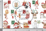 Lade das Bild in den Galerie-Viewer, Bügelbild "Loras Adventskalender" 24er Set A3