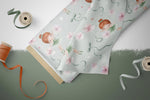 Lade das Bild in den Galerie-Viewer, Supersoft Premium BIO Jersey "Pretty Little Ballerina" Rot groß 0,5 m