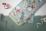 Lade das Bild in den Galerie-Viewer, Frottee Jersey "Santa Delivery" COLLECTION 0,5 m