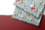 Lade das Bild in den Galerie-Viewer, Frottee Jersey "Santa Delivery" COLLECTION 0,5 m