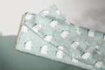 Lade das Bild in den Galerie-Viewer, Supersoft Premium BIO French Terry "Coming Home" Häuser 0,5 m