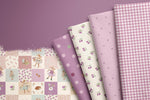 Lade das Bild in den Galerie-Viewer, Supersoft Premium BIO French Terry "Nezumi" Beeren 0,5 m