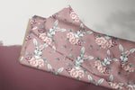 Lade das Bild in den Galerie-Viewer, Supersoft Premium French Terry "Rosie Rabbit" dusky rose solid 0,5 m
