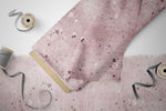 Lade das Bild in den Galerie-Viewer, Premium BIO French Terry "Jeansoptik" oldrose Splash 0,1 m