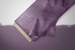 Lade das Bild in den Galerie-Viewer, Premium BIO French Terry "Jeansoptik" Mauve 0,1 m