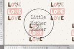 Lade das Bild in den Galerie-Viewer, Frottee Jersey "LOVE LOVE LOVE" COLLECTION 0,5 m