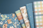 Lade das Bild in den Galerie-Viewer, Supersoft Premium BIO Jersey "Playful Dragons" Stripes 0,5 m