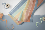 Lade das Bild in den Galerie-Viewer, Supersoft Premium BIO Jersey "Playful Dragons" Stripes 0,5 m