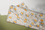 Lade das Bild in den Galerie-Viewer, Supersoft Premium BIO Jersey "Soccer Buddies" Sand 0,5 m