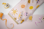Lade das Bild in den Galerie-Viewer, Lycra "Happy Sunshine" -1- 0,5 m Lager