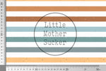 Lade das Bild in den Galerie-Viewer, Supersoft Premium BIO French Terry "Kuhni" Streifen 0,5 m