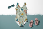 Lade das Bild in den Galerie-Viewer, Lycra "Vintage Butterfly" 0,5 m