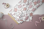 Lade das Bild in den Galerie-Viewer, Design "Pink Kitties" 0,5 m