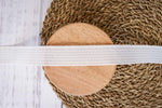 Lade das Bild in den Galerie-Viewer, Universalgummi 4 cm breit (weiß)