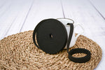 Lade das Bild in den Galerie-Viewer, Gummiband 1,5 cm breit (schwarz)