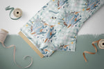 Lade das Bild in den Galerie-Viewer, Lycra "Save our planet" gingham 0,5 m
