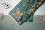 Lade das Bild in den Galerie-Viewer, Softshell Classic "Schrödingers Katze" dark teal 0,5 m