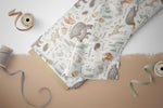 Lade das Bild in den Galerie-Viewer, Premium Wintersweat "Forest Sketch" 0,5 m