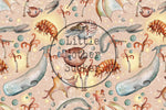Lade das Bild in den Galerie-Viewer, Lycra "Deep sea" no words 0,5 m