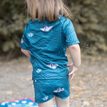 Lade das Bild in den Galerie-Viewer, Lycra "Papierboote 2.0" COLLECTION
