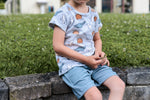 Lade das Bild in den Galerie-Viewer, Frottee Jersey "Spotted Dinos" COLLECTION
