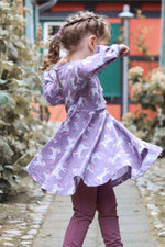Lade das Bild in den Galerie-Viewer, Frottee Jersey "Lady Lavender" 0,5 m
