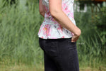 Lade das Bild in den Galerie-Viewer, Frottee Jersey "Jules Flowers" 0,5 m

