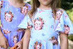 Lade das Bild in den Galerie-Viewer, Design "Flowery Hedgehog" COLLECTION 0,5 m
