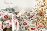 Lade das Bild in den Galerie-Viewer, Supersoft Premium BIO Jersey "Hello Strawberry" 0,5 m
