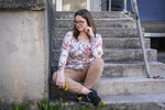 Lade das Bild in den Galerie-Viewer, Supersoft Premium BIO Jersey "Vintage Flowers" groß 0,5 m
