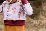 Lade das Bild in den Galerie-Viewer, Frottee Jersey "Himmelsgondeln" rosa 0,5 m
