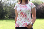 Lade das Bild in den Galerie-Viewer, Frottee Jersey "Jules Flowers" 0,5 m

