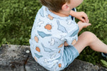 Lade das Bild in den Galerie-Viewer, Frottee Jersey "Spotted Dinos" COLLECTION
