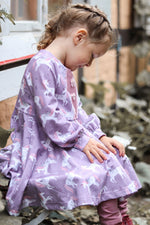Lade das Bild in den Galerie-Viewer, Frottee Jersey "Lady Lavender" 0,5 m
