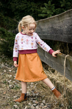 Lade das Bild in den Galerie-Viewer, Frottee Jersey "Himmelsgondeln" rosa 0,5 m
