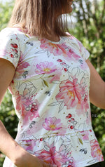 Lade das Bild in den Galerie-Viewer, Frottee Jersey "Jules Flowers" 0,5 m
