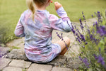 Lade das Bild in den Galerie-Viewer, Lycra "Chalkbows" berry Collection
