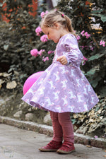 Lade das Bild in den Galerie-Viewer, Frottee Jersey "Lady Lavender" 0,5 m
