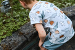 Lade das Bild in den Galerie-Viewer, Frottee Jersey "Spotted Dinos" COLLECTION
