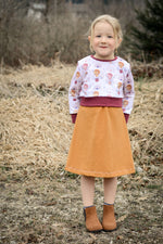 Lade das Bild in den Galerie-Viewer, Frottee Jersey "Himmelsgondeln" rosa 0,5 m
