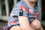 Lade das Bild in den Galerie-Viewer, Frottee Jersey "Tatü-Tata" 0,5 m

